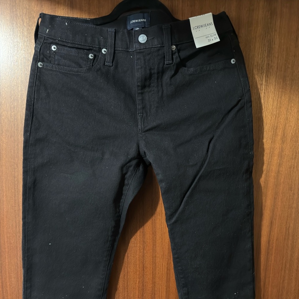 Jcrew jeans in black 31x32 slim
